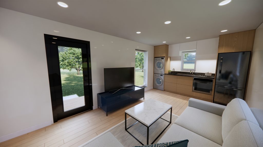 12×36 Living room