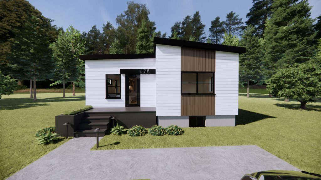 4-Bedroom 1-Storey Family Wood Modular Home — ModBox NWO Inc.